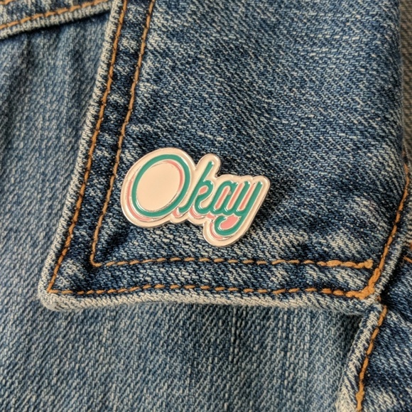 Darice Accessories - Okay • Enamel Pin • Darice